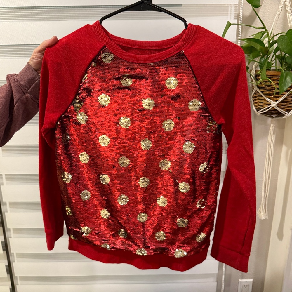 Girls Flip Sequin Sweater!